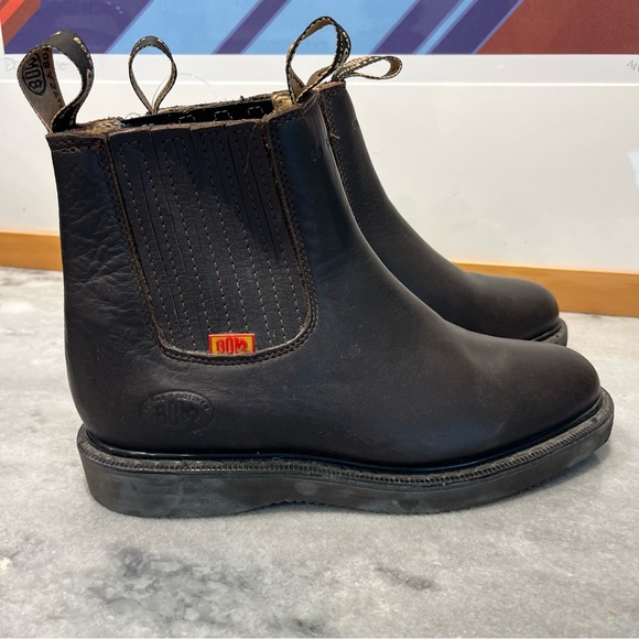 BOM Botas Y Botines brown Chelsea boots US sz 10 - Picture 12 of 13